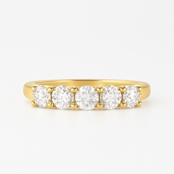 Nadia Moissanite Ring