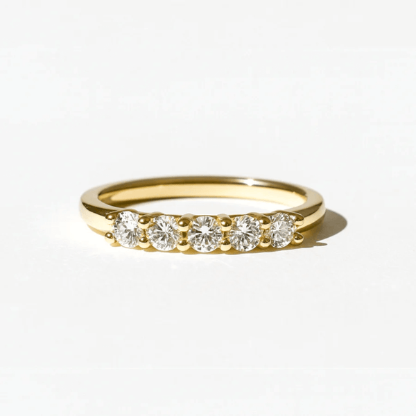 Nadia II Moissanite Ring