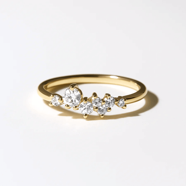 Athena Moissanite Ring