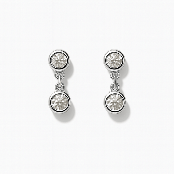 Mira Moissanite Earrings